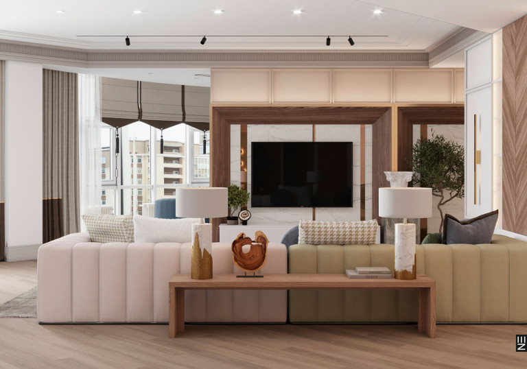 Современный интерьер частного дома